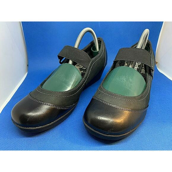 SKECHERS Mary Janes Brown Slip-On Comfort Wedge Heel SN 46628 Women's Size 9 - Picture 5 of 12